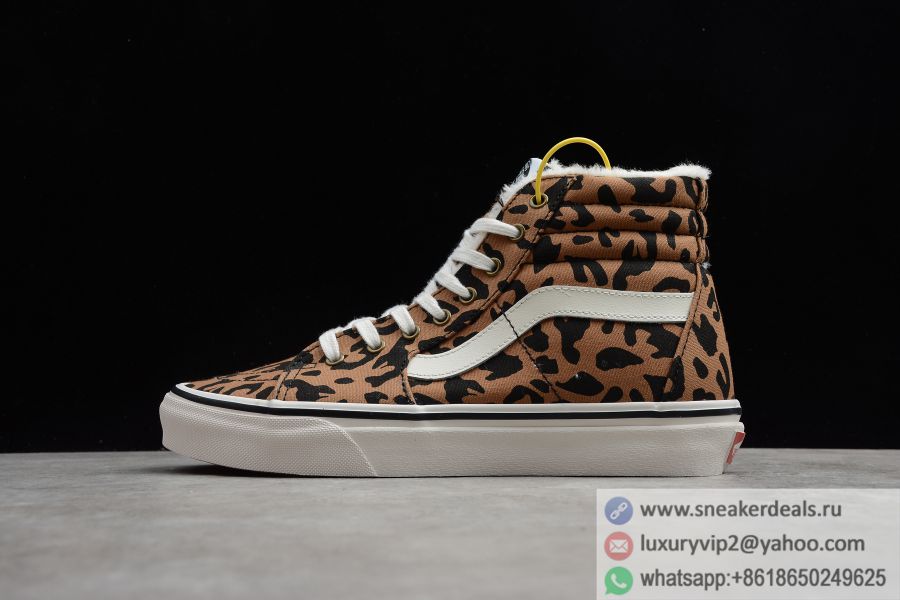 Vans Sk8-Hi Leopard Fur VN0A4BVYX16 Unisex Skate Shoes